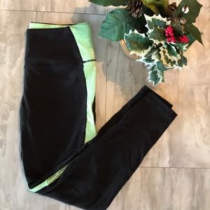 Metallic VS workout pants